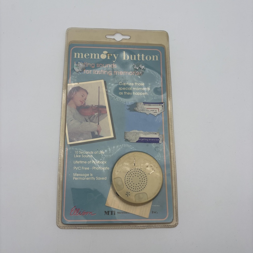 Ellison Memory Button Recordable Sound Module Scrapbook Crafts Talking Audio MTI